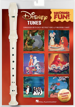 Book cover for Disney Tunes – Recorder Fun!