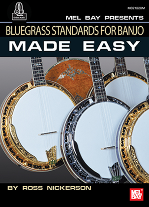 Book cover for Bluegrass Standards for Banjo Made Easy