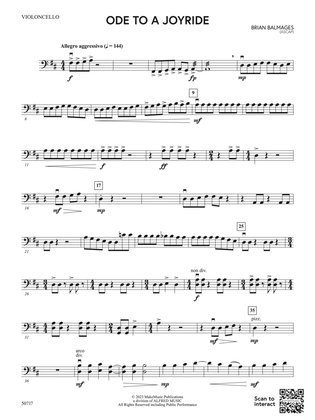 Ode to a Joyride: Cello