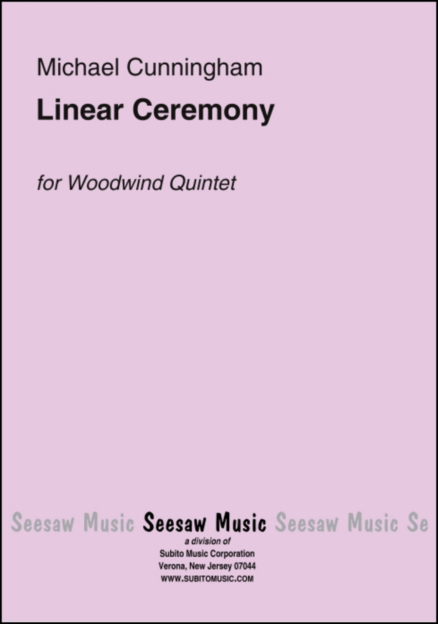 Linear Ceremony Woodwind Quintet scores gallery preview page 1