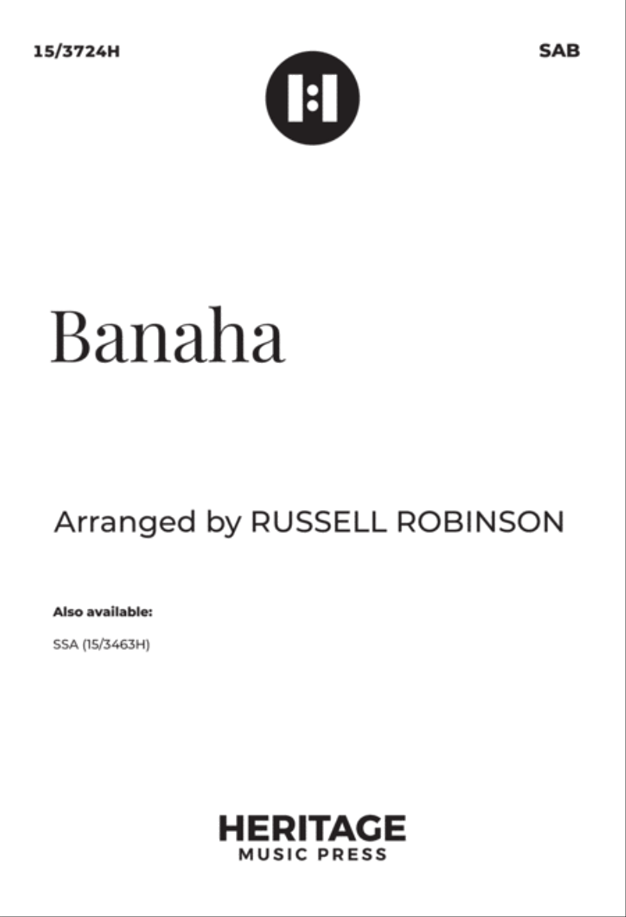 Banaha 3-Part scores gallery preview page 1