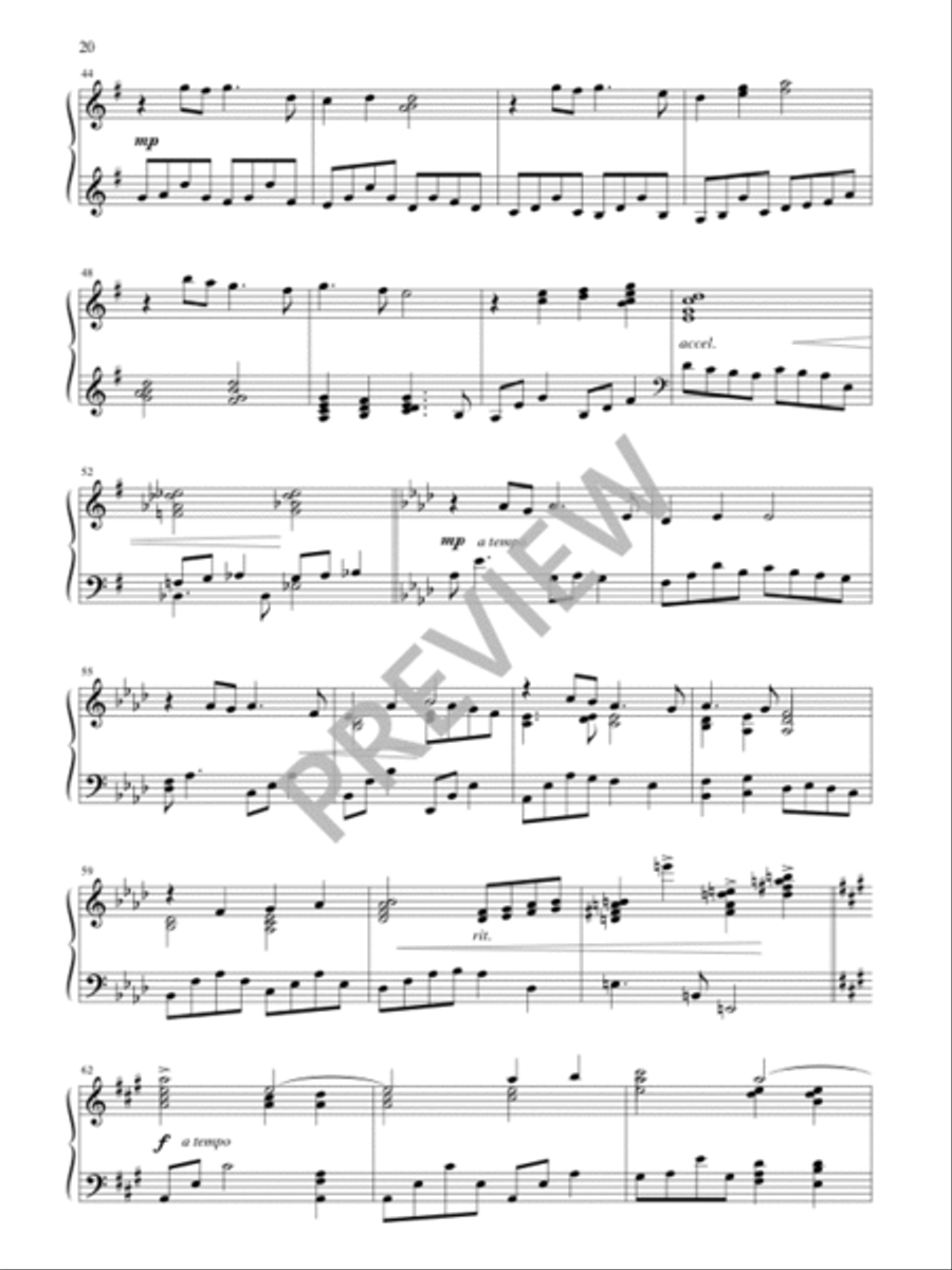 Seasons of Grace - Volume 4 Piano Solo scores gallery preview page 22