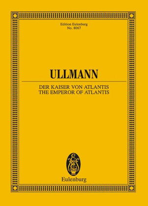 Book cover for The Emperor of Atlantis or Death's Refusal
