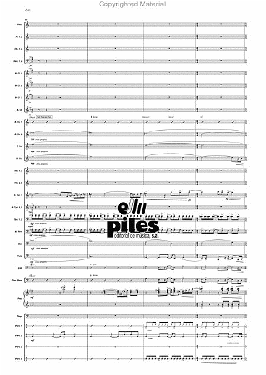 Duende Duende Concert Band scores gallery preview page 53
