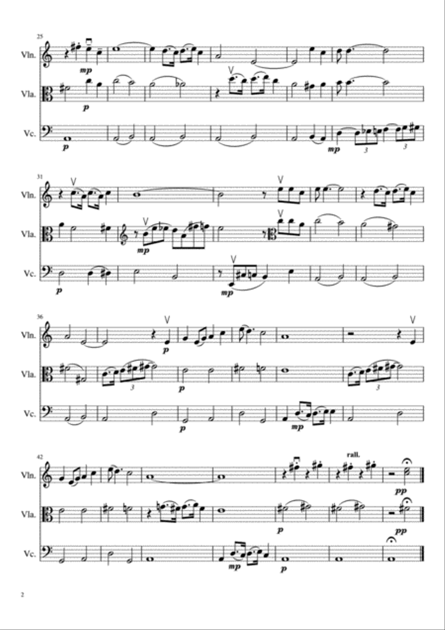 Summertime Summertime String Trio scores gallery preview page 3