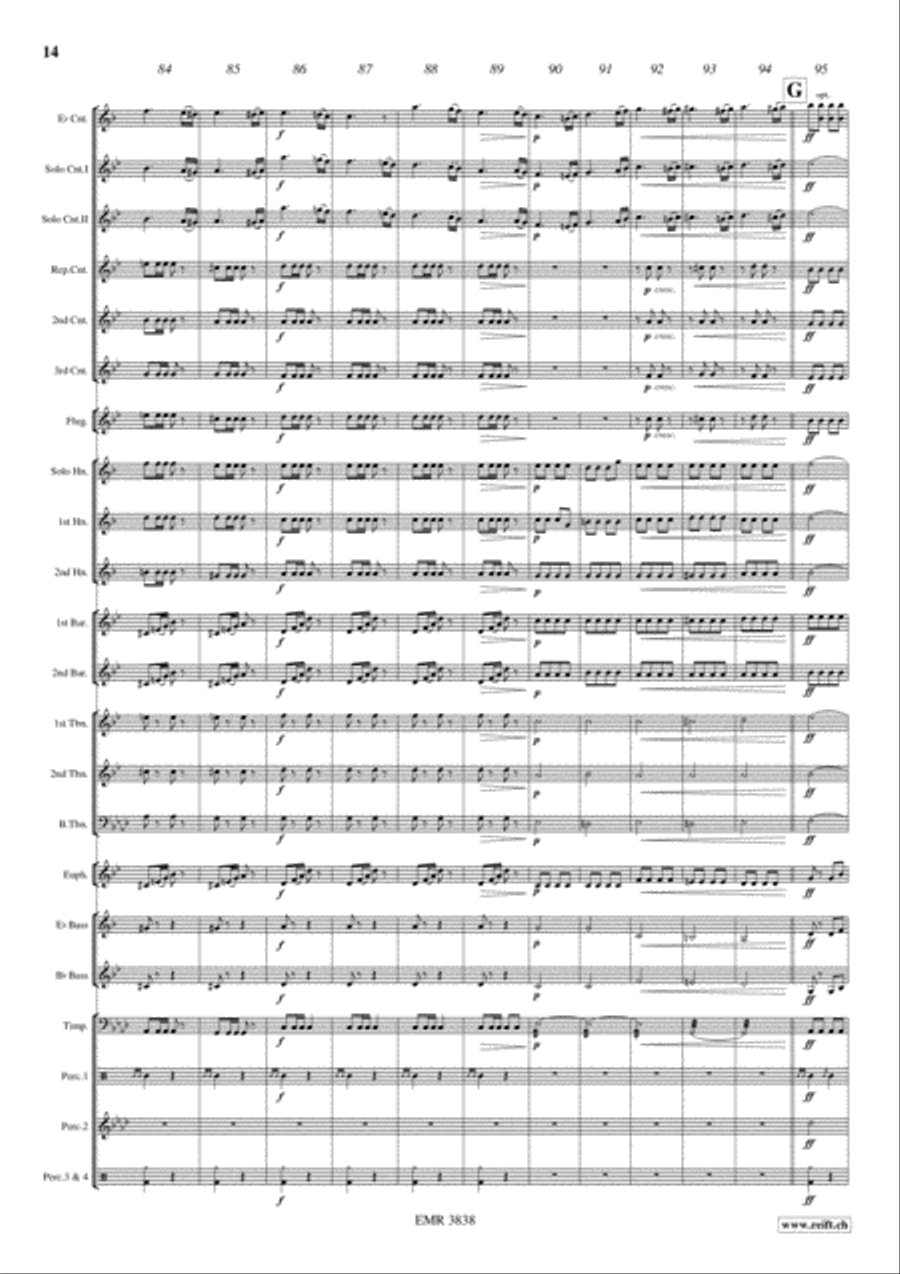 Dichter und Bauer Brass Band scores gallery preview page 15