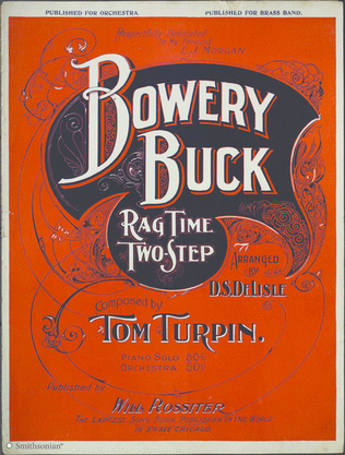 Book cover for Bowery Buck (ragtime Two-Step)
