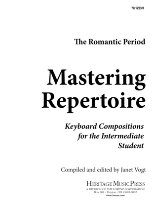 Book cover for Mastering Repertoire: Romantic