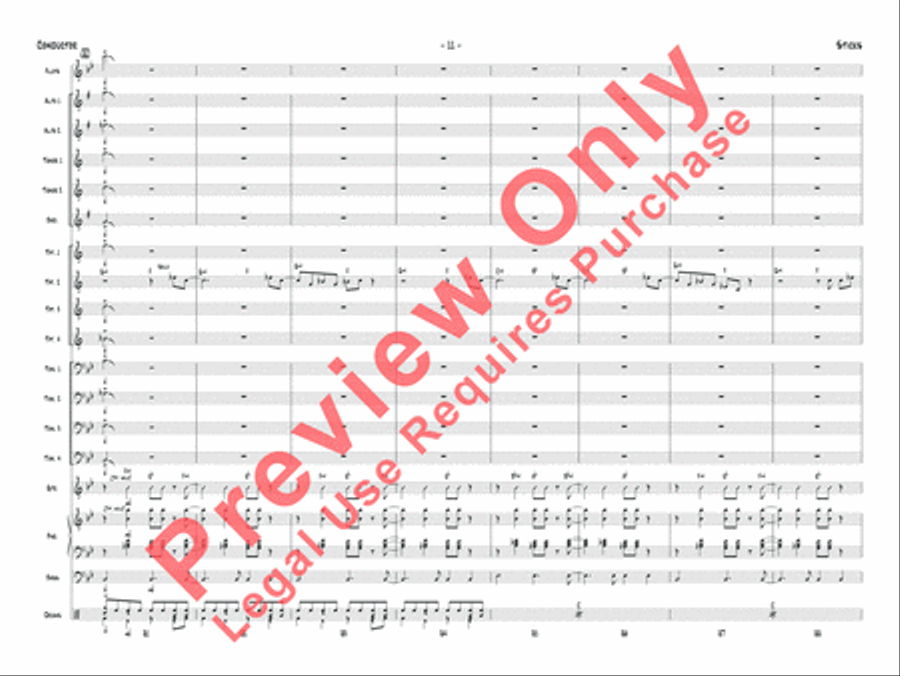 Sticks Sticks Jazz Ensemble scores gallery preview page 30