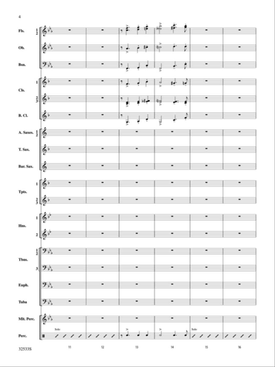Cute Concert Band scores gallery preview page 4