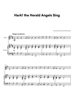 Felix Mendelssohn Bartholdy - Hark the Herald Angels Sing (for Flute and Piano)