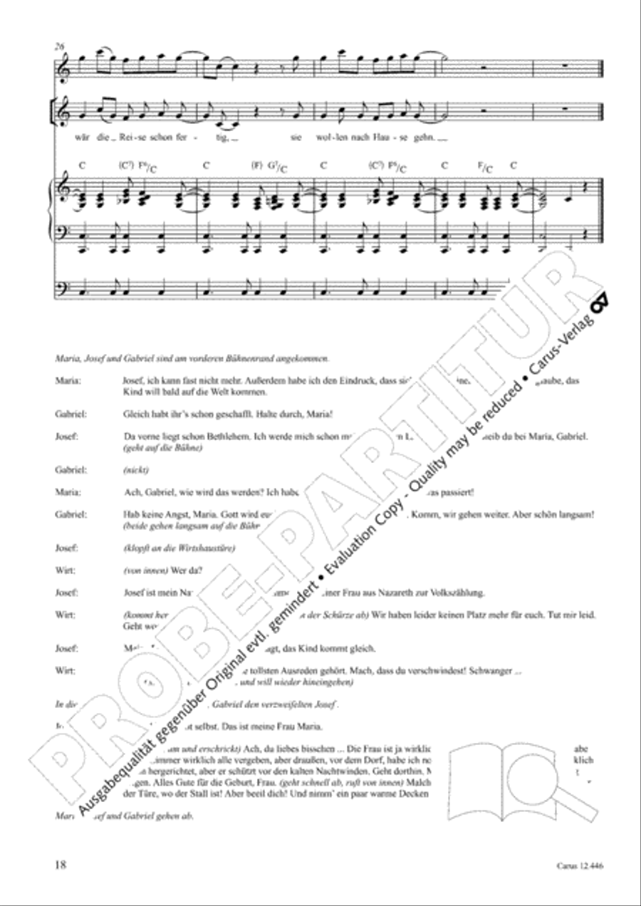 Die Freude dieser Zeit Children's Choir scores gallery preview page 19