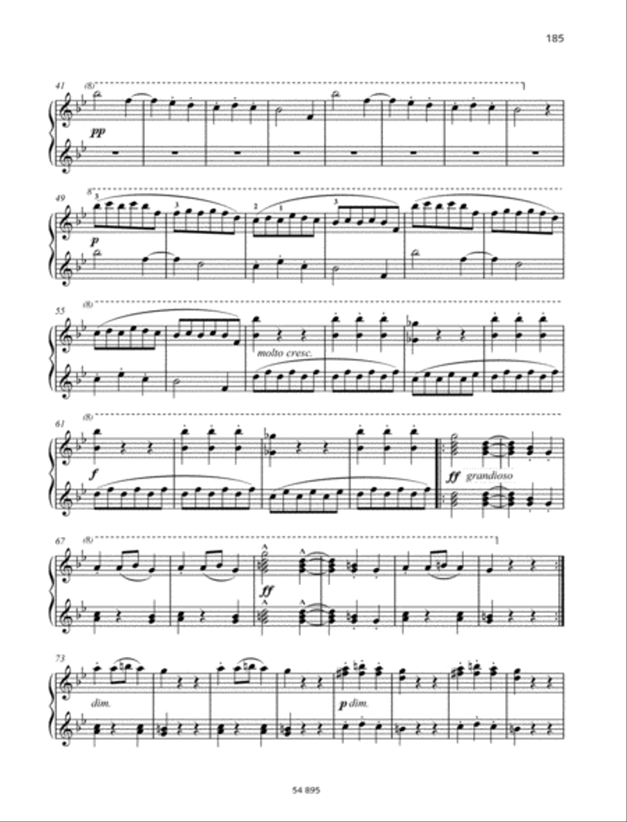 Slavonic Dance No. 8 Slavonic Dance No. 8 Piano Duet scores gallery preview page 4