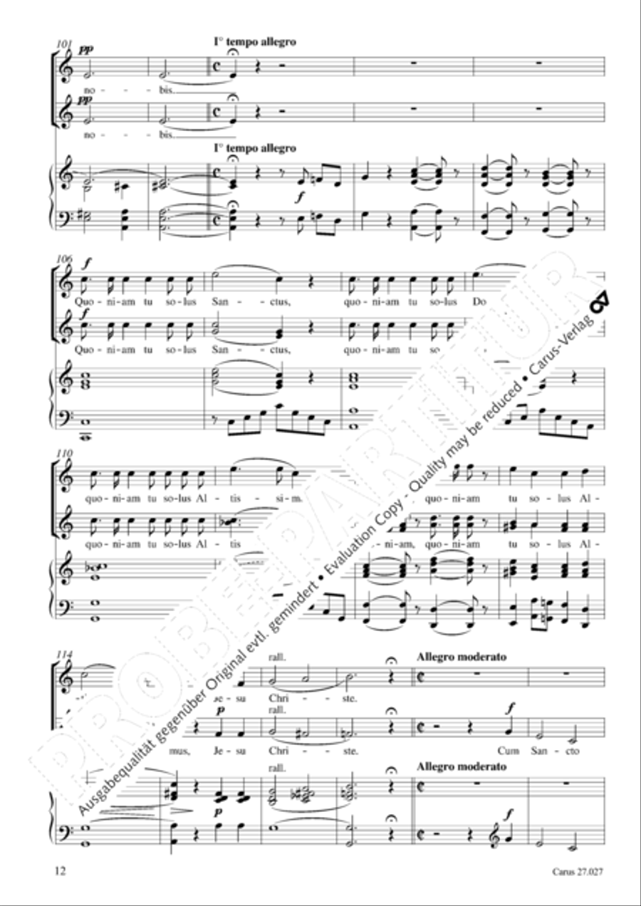 Messe breve Messe breve SA scores gallery preview page 13