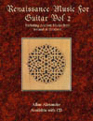 Book cover for Renaissance Music for Guitar, Volume 2