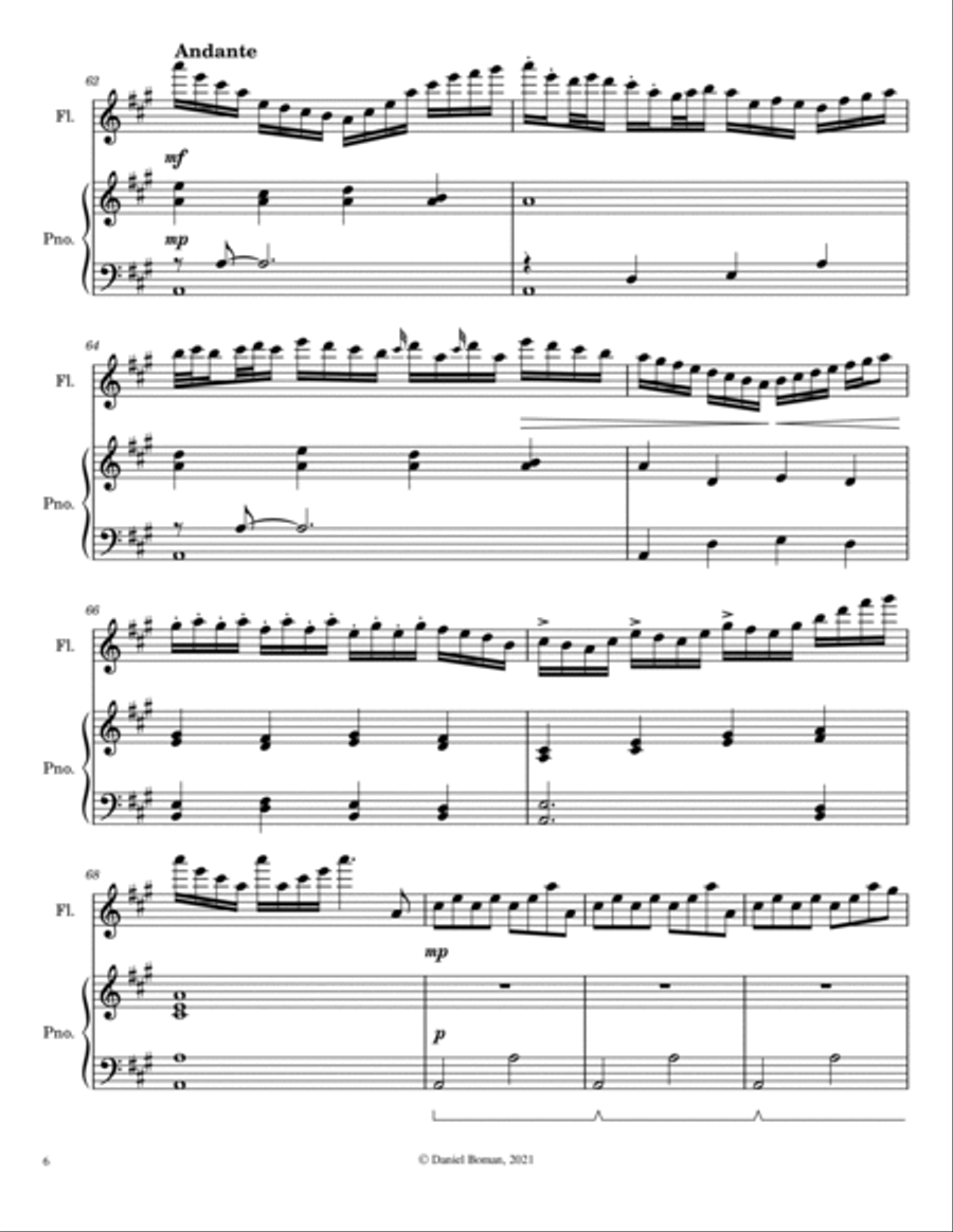 The Cave The Cave Woodwind Duet scores gallery preview page 6