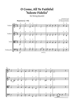O Come, All Ye Faithful (Adeste Fidelis) - String Quartet