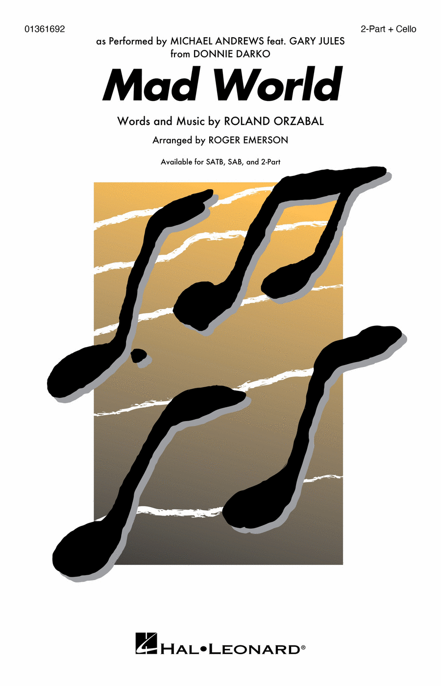Mad World Mad World 2-Part scores gallery preview page 1