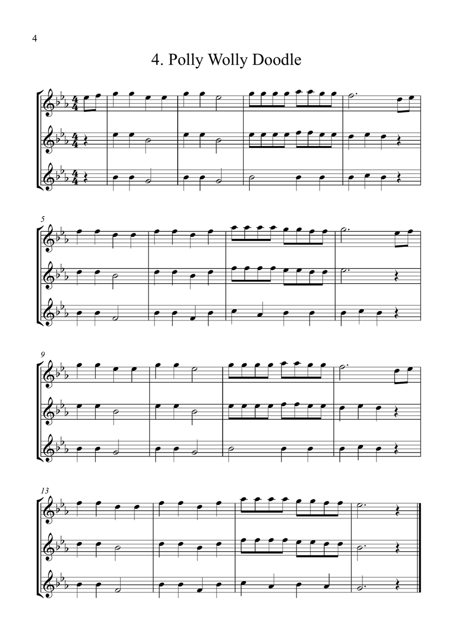 14 Easy Flexible Trios Large Ensemble scores gallery preview page 4