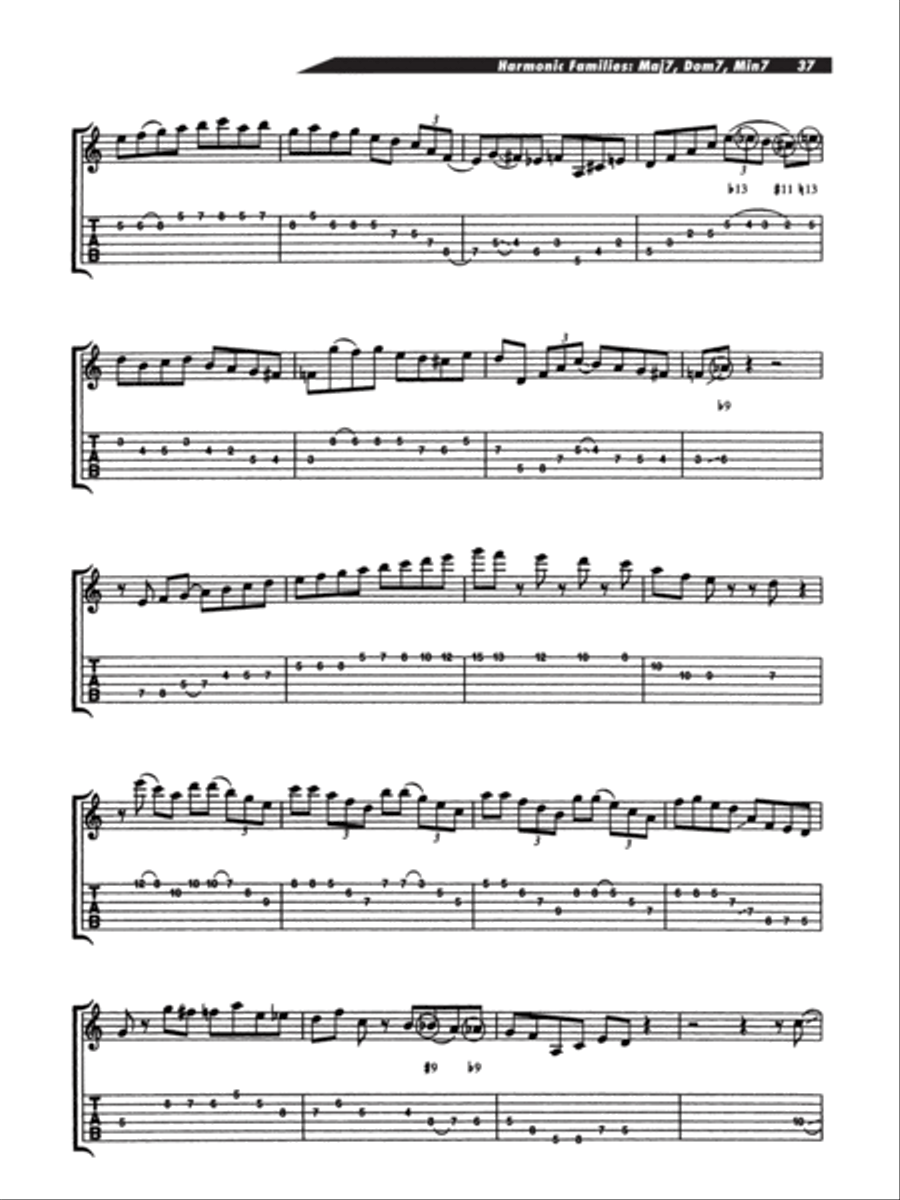 Joe Pass -- On Guitar Electric Guitar scores gallery preview page 38