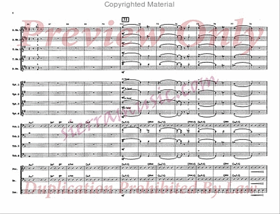 Greensleeves Big Band scores gallery preview page 7