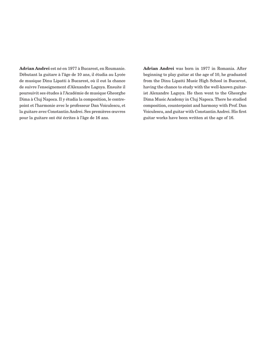50 Exer-tudes by Adrian Andrei Classical Guitar - Digital Sheet Music page 3