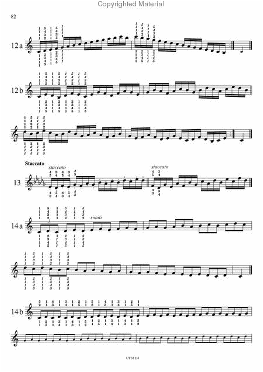 51 Exercises for the Pianoforte with 30 further Exercises, WoO 6 Chamber Music scores gallery preview page 5