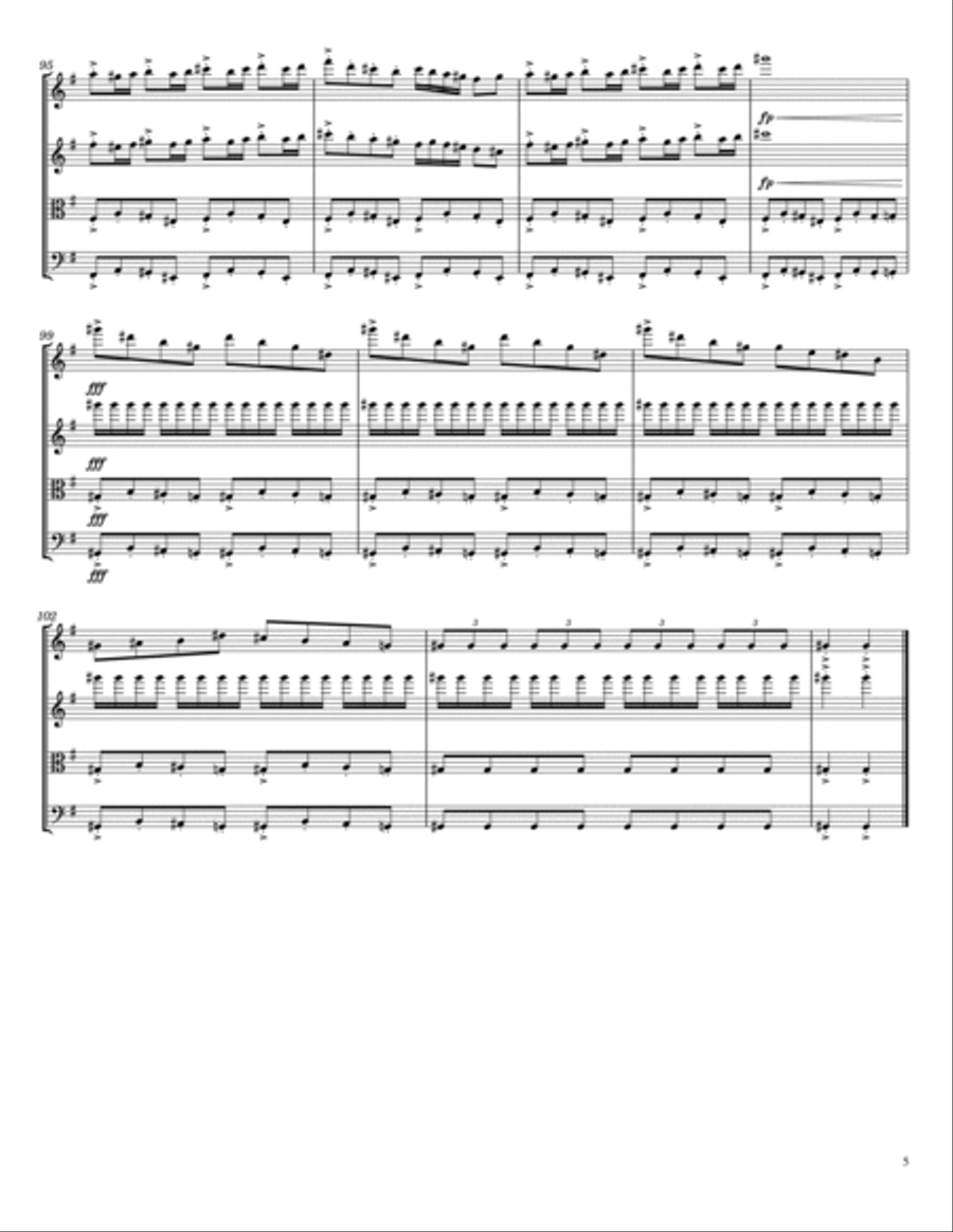 String Quartet 1 String Quartet scores gallery preview page 5
