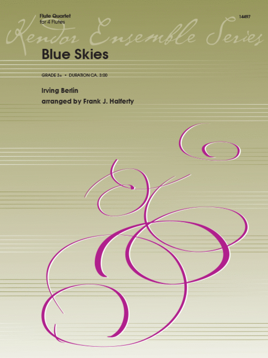 Irving Berlin: Blue Skies