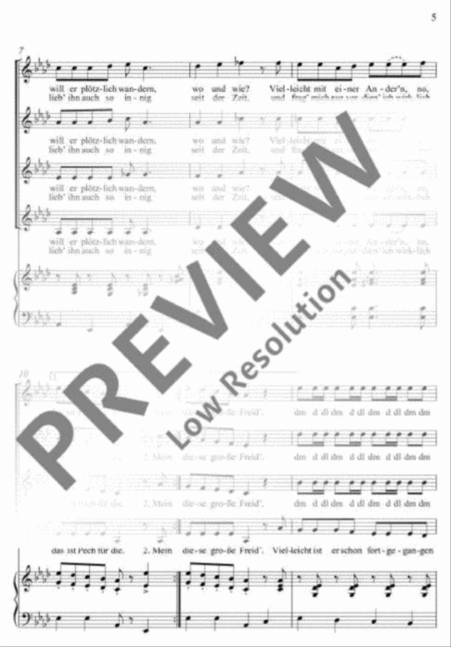 Mein Mann will mich verlassen SSAA scores gallery preview page 6