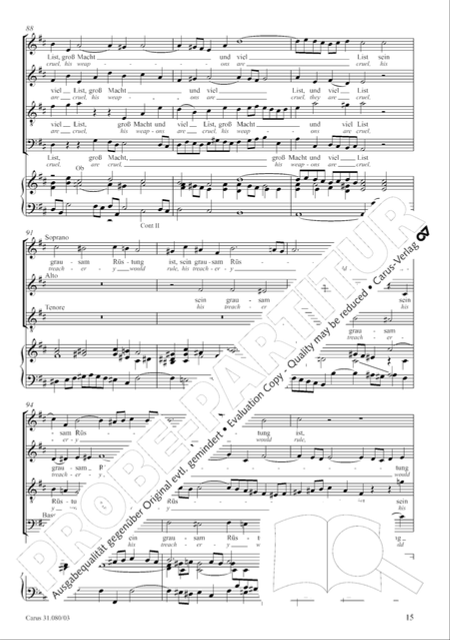 A mighty fortress is our God (Ein feste Burg ist unser Gott) A mighty fortress is our God (Ein feste Burg ist unser Gott) 4-Part scores gallery preview page 15
