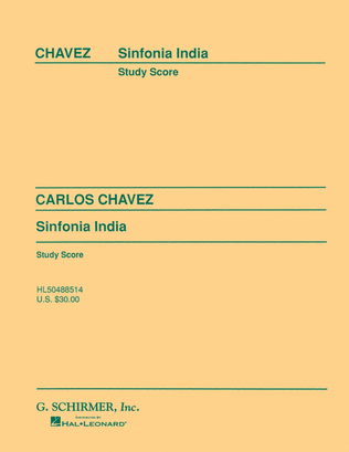 Book cover for Sinfonia India (Symphony No. 2)