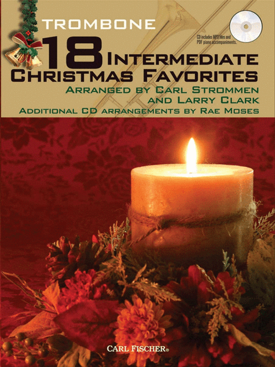 18 Intermediate Christmas Favorites Trombone Solo scores gallery preview page 1