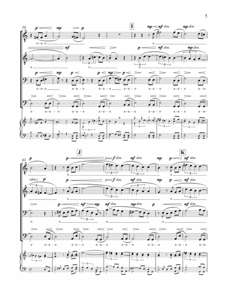 Vocalise (Choral Score)