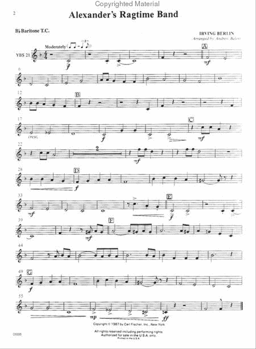 Sounds Spectacular Band Folio Concert Band Methods scores gallery preview page 2