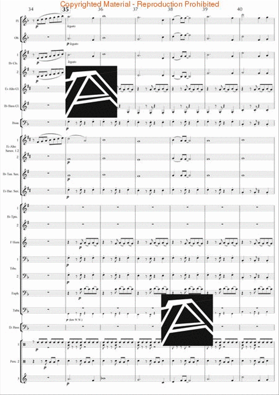 Jazz Suite No. 2 - Finale Concert Band scores gallery preview page 7
