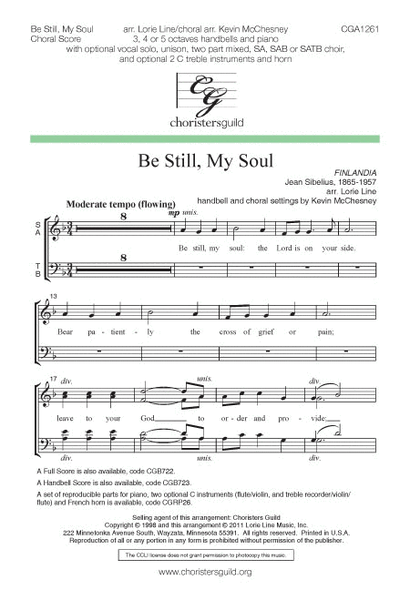 Be Still, My Soul - Choral Score image number null
