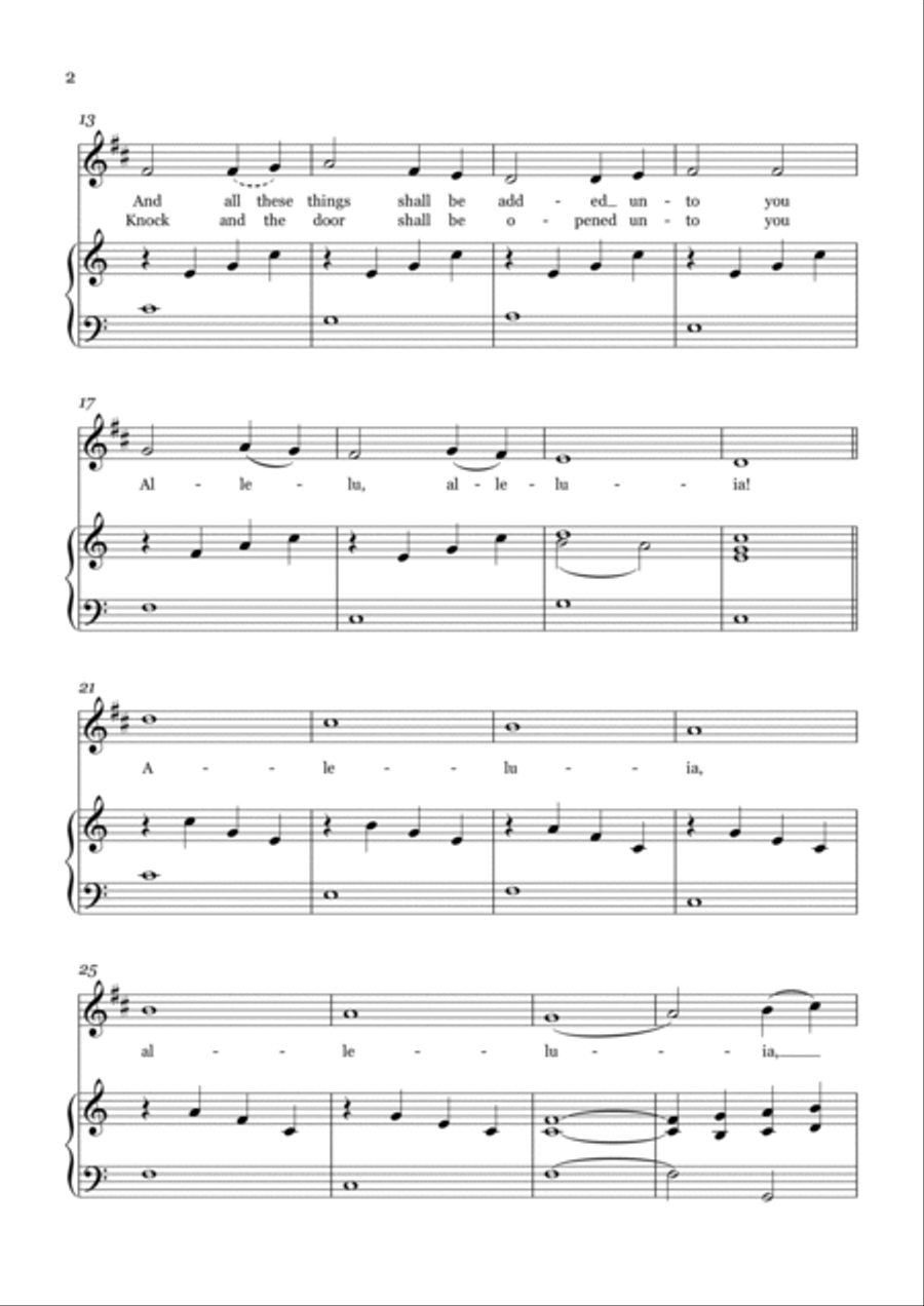 Seek Ye First Chamber Music scores gallery preview page 2