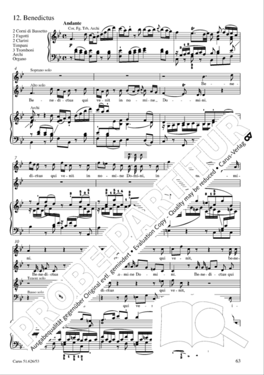 Requiem 4-Part scores gallery preview page 70