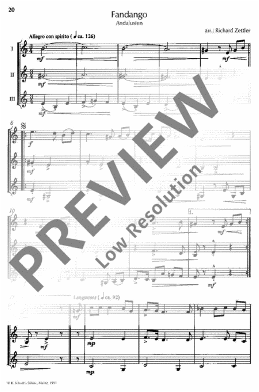Dance Movements from Europe Performance Score scores gallery preview page 21