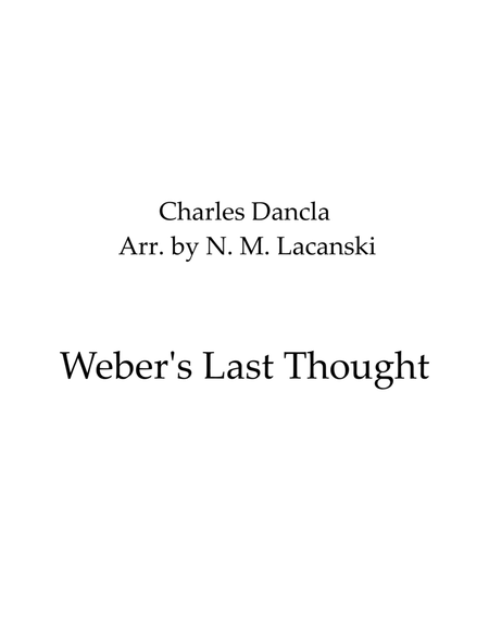 Weber's Last Thought image number null