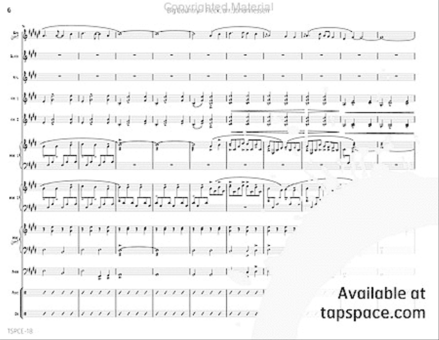 Big Country Percussion Ensemble scores gallery preview page 11