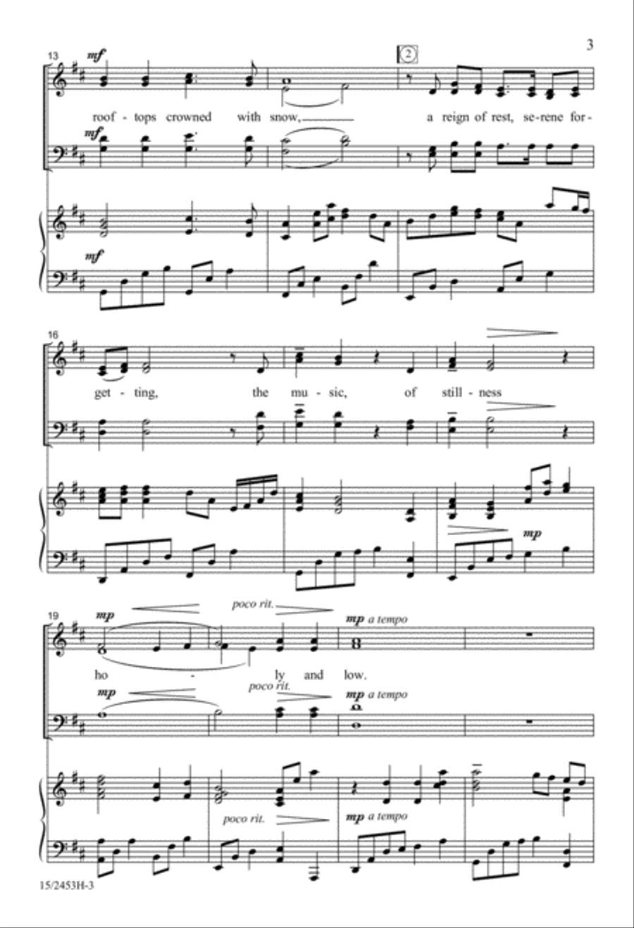 Stars I Shall Find 4-Part scores gallery preview page 4