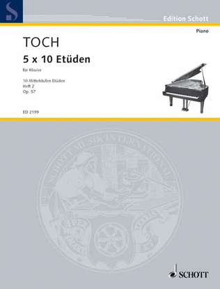 Book cover for Intermediate Piano Pieces Op. 57, No. 2