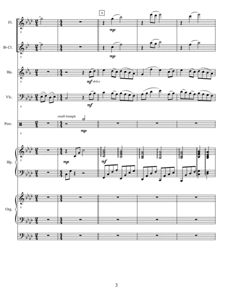 A Short Overture for a Small Orchestra - score and parts
