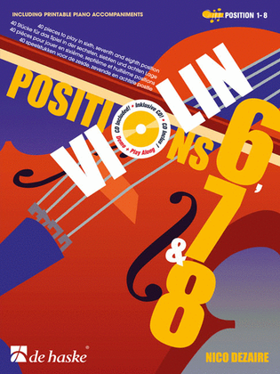 Book cover for Violin Positions 6, 7 & 8