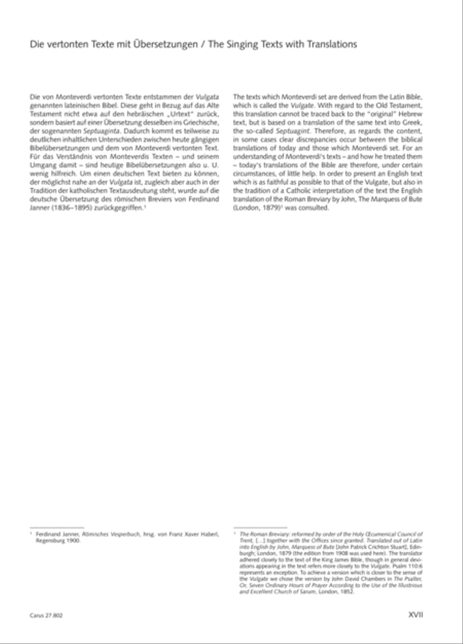 Salmi I (Selva morale e spirituale) Collection / Songbook scores gallery preview page 18