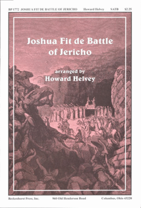 Book cover for Joshua Fit De Battle of Jericho