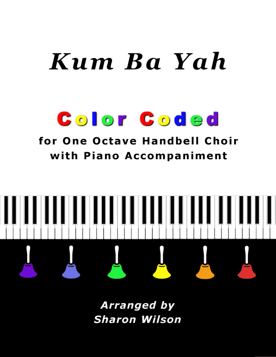 Kum Ba Yah (for One Octave Handbell Choir with Piano accompaniment) image number null