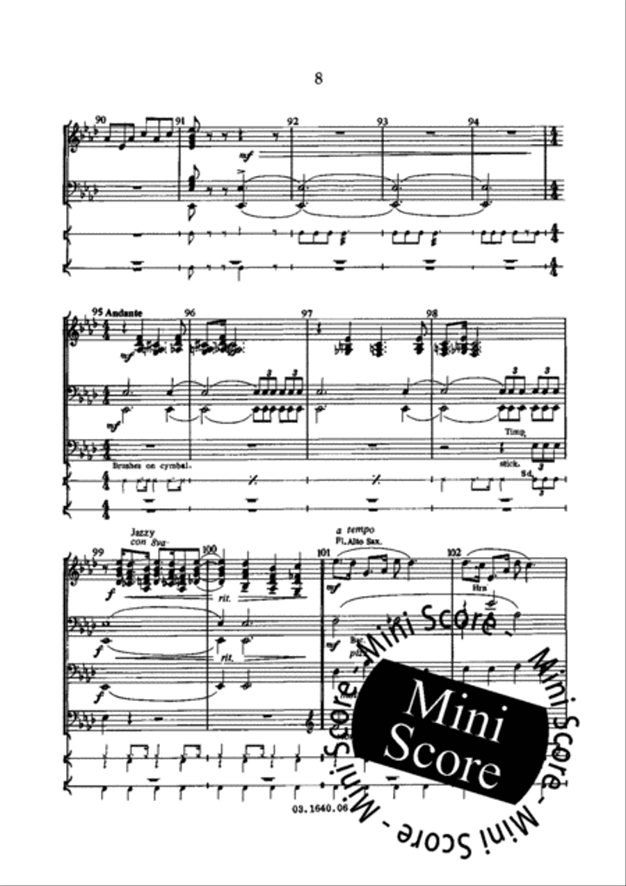 Nobody's Fool Nobody's Fool Concert Band scores gallery preview page 14